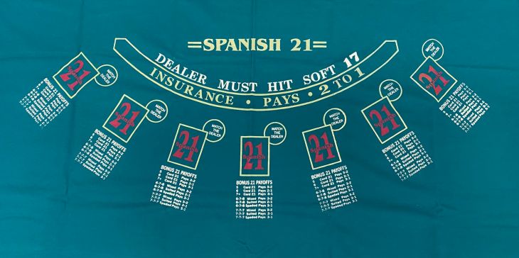 Spanish 21 Layout(Billiard Cloth) main image